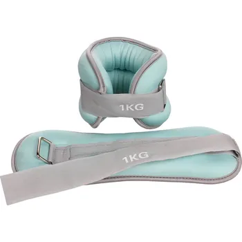 Fitness WFS 1000 sada závaží na zápěstí a kotníky modrá balení 1 pár