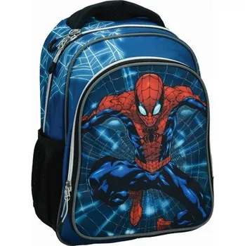 Dětský batoh GIM S.A. Dětský batoh SPIDERMAN 2 kapsy modrý 31 cm