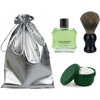 Dárek k Vánocům Štětka na holení Mýdlo na holení Voda po holení Sada