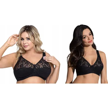 Dámské spodní prádlo BIGGI Podprsenka SOFT HANNAH 112 ČERNÁ 95E