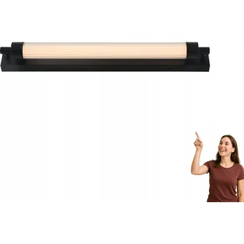 Nástěnné svítidlo Nástěnné svítidlo Zuma Line černé, integrovaný LED zdroj 14 W