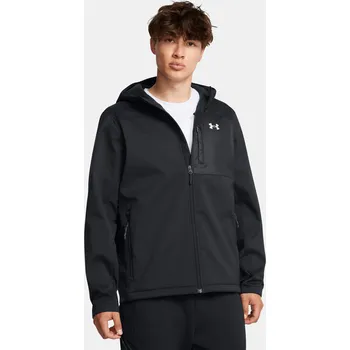 Pánská casual bunda Under Armour Pánská bunda SHIELD HOODED JACKET 1371587-002 Černá XL