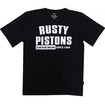 Pánské tričko Rusty Pistons RPTSM92 Burnyard black triko vel. M
