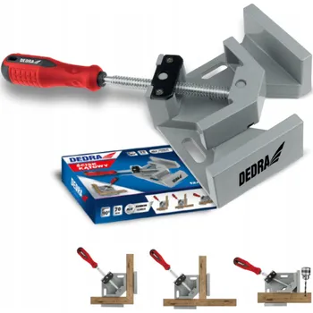 Truhlářská svěrka Úhelníková svěrka Dedra 68 x 35 mm