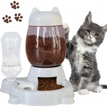 Miska pro psa Automatické krmítko RETOO, plastové, 2200 ml