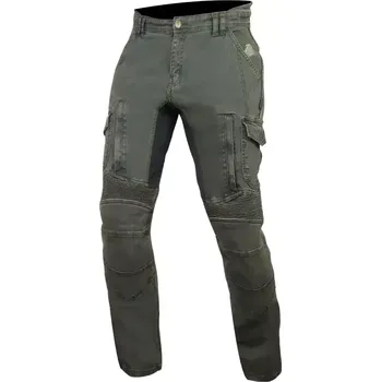 Moto oblečení Kevlarové džíny na motorku Trilobite Acid Scrambler hunter vel. 32