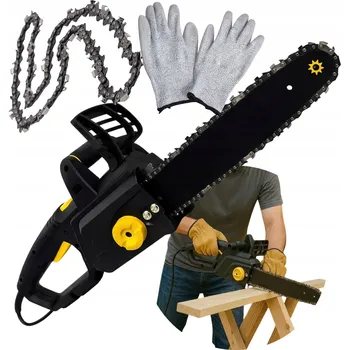 Motorová pila Elektrická řetězová pila na dřevo 1230W, 5600 ot./min, model 203T