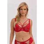 Gaia podprsenka polovyztužená červená velikost 90E