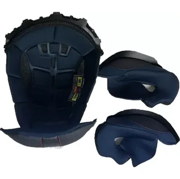 Helma na motorku XRC cheek pads + crown liner vel. XL