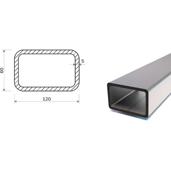 Stavební profil Jekl 120x60x5 (S355)
