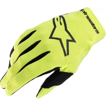 Moto rukavice Alpinestars 354 1824 551 Youth Radar yellow fluo/black vel. S
