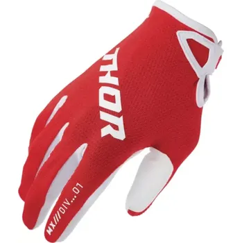 Moto rukavice Thor 3330 - 8339 Ridemode Static rukavice red vel.M
