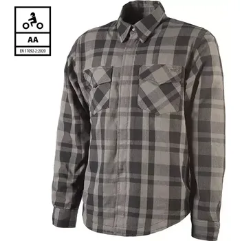 Moto bunda Kevlarová košile na motorku Trilobite 1971 Timber 2.0 grey vel. XL