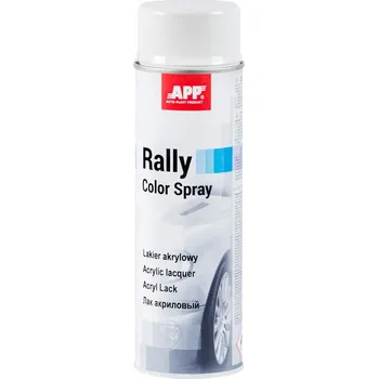 Barva ve spreji Akrylový lak ve spreji Rally 500ml APP BÍLÝ