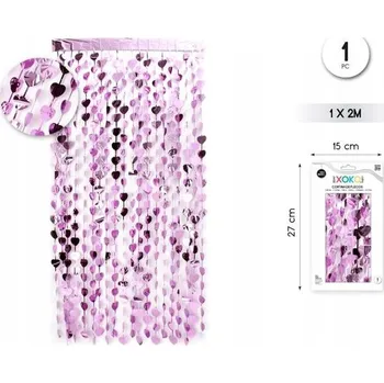 Obraz Fóliová girlanda srdce - dekorace na Valentýna