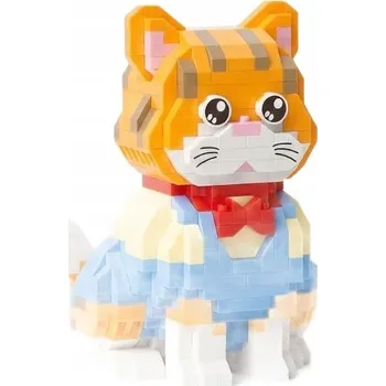 ostatní stavebnice STAVEBNICE KOČKA RUDÁ 775 DÍLKŮ KREATIVNÍ SKLÁDACÍ SADA