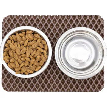 Miska pro psa Podložka pod misku Max-Dywanik hnědá 0 l