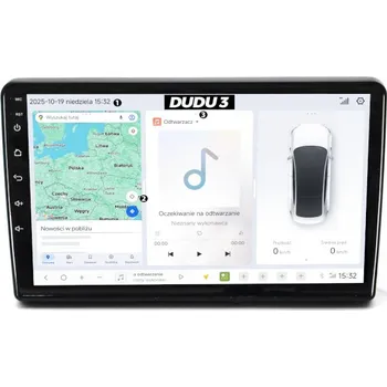 Autorádio AUTORÁDIO S CARPLAY A ANDROID AUTO PRO FORD TRANSIT TOURNEO CUSTOM