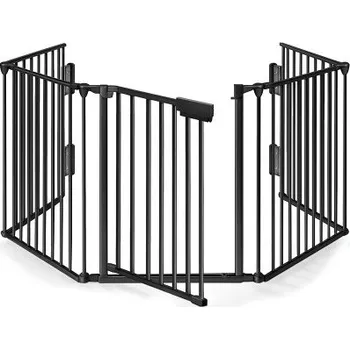 Dětská zábrana Dětská bezpečnostní zábrana, 300 cm, černá - B KIDUKU