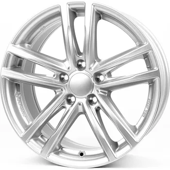 Alu kolo RIAL X10 8X18 5X112 ET30/66.5 šedá (Pneu Rial 8/-18)
