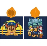 TipTrade Pončo Tlapková patrola dovolená u moře 55x110 cm