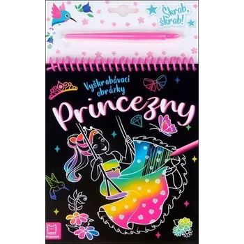Vyškrábavací obrázky - Princezny