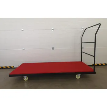 Zahradní stůl Transportní vozík pro obdélníkové stoly - II.jakost