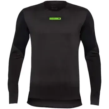 cyklistický dres Fox Rawtec pánský dres dlouhý rukáv Black vel. XL