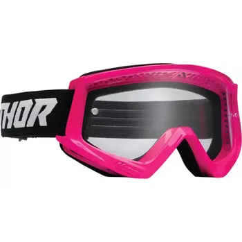 Motocyklové brýle Motokrosové brýle Thor Combat flo pink/black