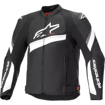 Moto bunda Pánská bunda 2024 Alpinestars T-GP plus R v4 black/white