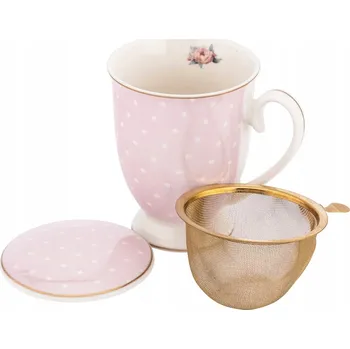 Hrnek Altom Design Natalie Pink porcelánový 300 ml