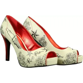 Dámské lodičky Lodičky Rusty Pistons RPSSW13 Diana Tattoo vel. 39