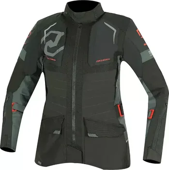 Moto bunda Dámská bunda na moto Nazran Puccino black/grey Tech-air compatible vel. S