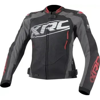 Moto bunda Dámská bunda na moto XRC Haderg 2.0 blk/grey/red