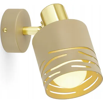 Nástěnné svítidlo Nástěnné svítidlo Luxolar béžové, zlaté E27 60 W