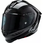 Alpinestars Supertech R10 Solid black carbon matt/glossy helmet vel. L