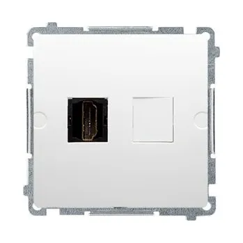 Elektrická zásuvka Elektrická Zásuvka zásuvka Kontakt-simon bílá