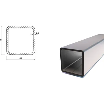 Stavební materiál Jekl 40x40x2,5