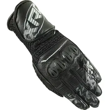 Moto rukavice Rukavice na moto XRC TUMP GT7 AIR BLK/BLK/WHT men gloves