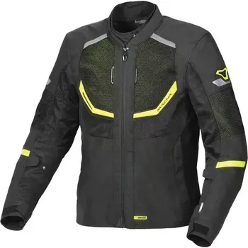 Moto bunda Bunda na moto Macna Tondo black/fluo yellow