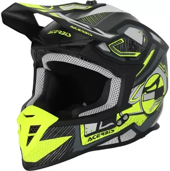 Helma na motorku Helma Acerbis Linear 22-06 black/fluo yellow