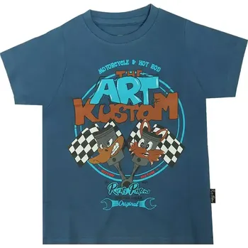 Chlapecké tričko Dětské tričko Rusty Pistons RPTCH01 Rusty duck navy blue vel. 8Y