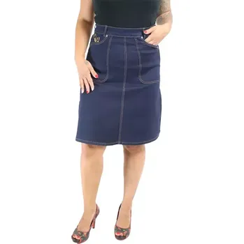 Dámská sukně Dámská sukně jeans Rusty Pistons Ely