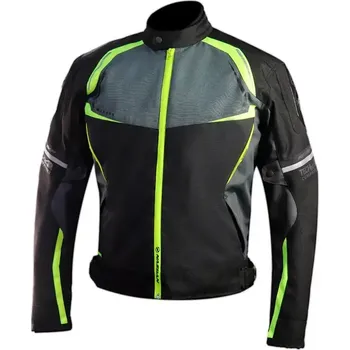 Moto bunda Bunda na motocykl Nazran Thron Tech-Air black/grey/fluo