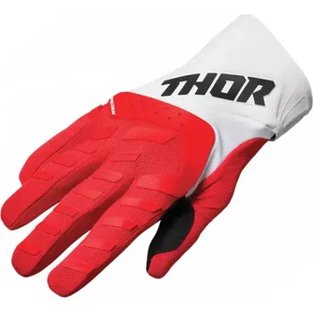 Sportovní oblečení Rukavice na moto Thor Spectrum rukavice red/white vel. L