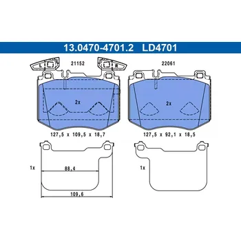 Brzdový systém ATE 13.0470-4701.2