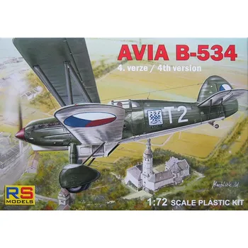 Plastikový model 1/72 Avia B-534 (4th version)