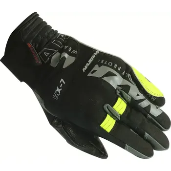 Moto rukavice Dámské rukavice na moto Nazran RX-7 2.0 black/fluo vel. L