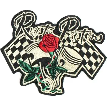Nášivka Rusty Pistons RPEM02 Embroidery patch nášivka