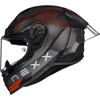 Helma na motorku NEXX X.R3R PRO FIM EVO Carbon black MT vel. XL